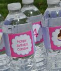 Sports-themed Water Bottle Labels Set of 10 - Image 4