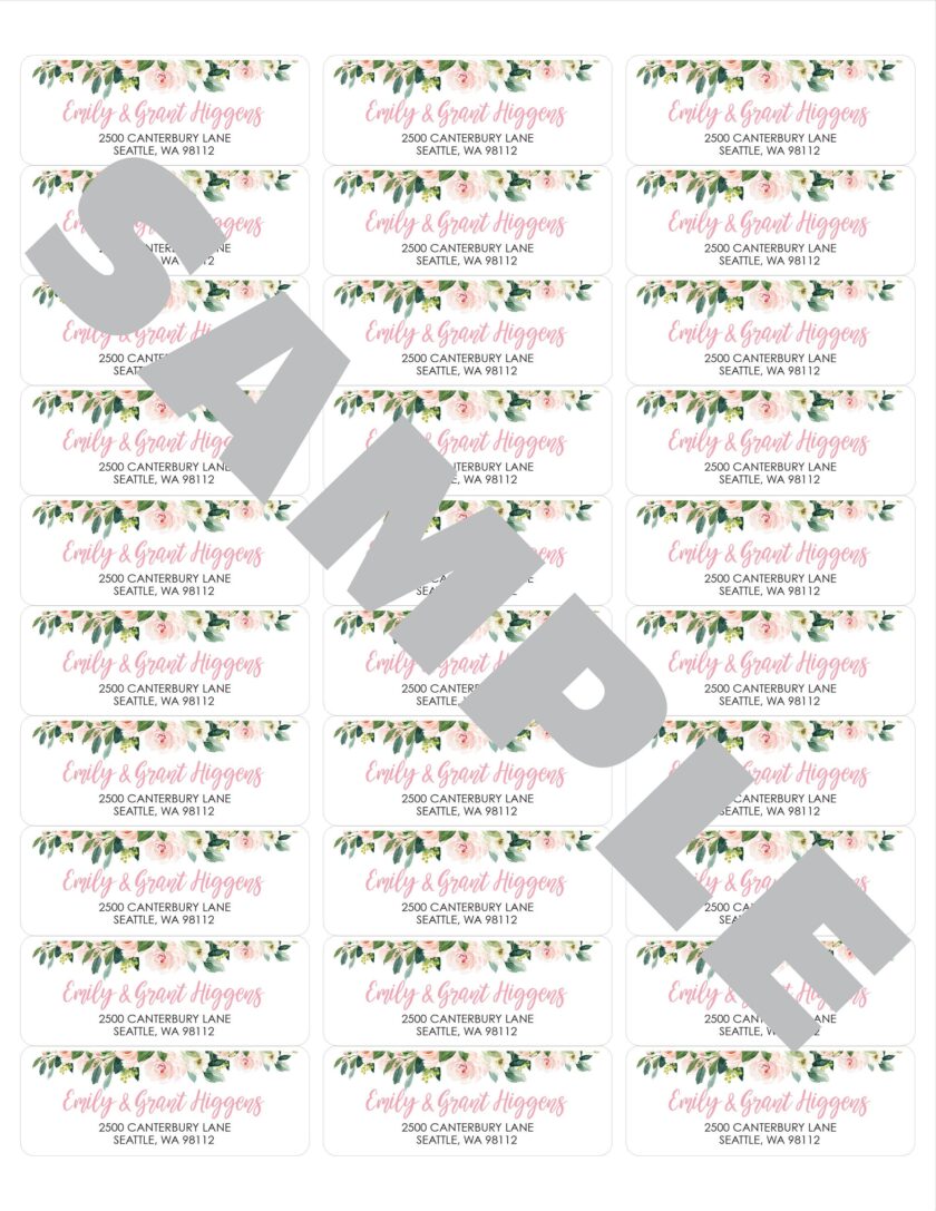 address labels return address stickers custom address labels mailing labels envelope seals set of 61