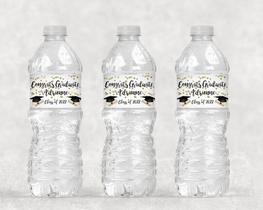 personalized water bottle labels set - Image 3