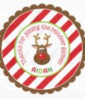 Winter Birthday Party Favor Sticker Labels Set of 24 - Image 3