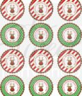 Winter Birthday Party Favor Sticker Labels Set of 24 - Image 4