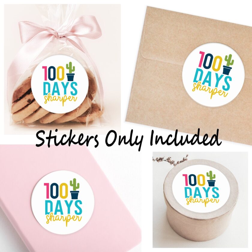 School Day Celebration Stickers