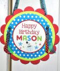 Winter Birthday Party Sticker Labels Set of 24 - Image 2