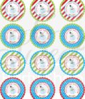Winter Birthday Party Sticker Labels Set of 24 - Image 4