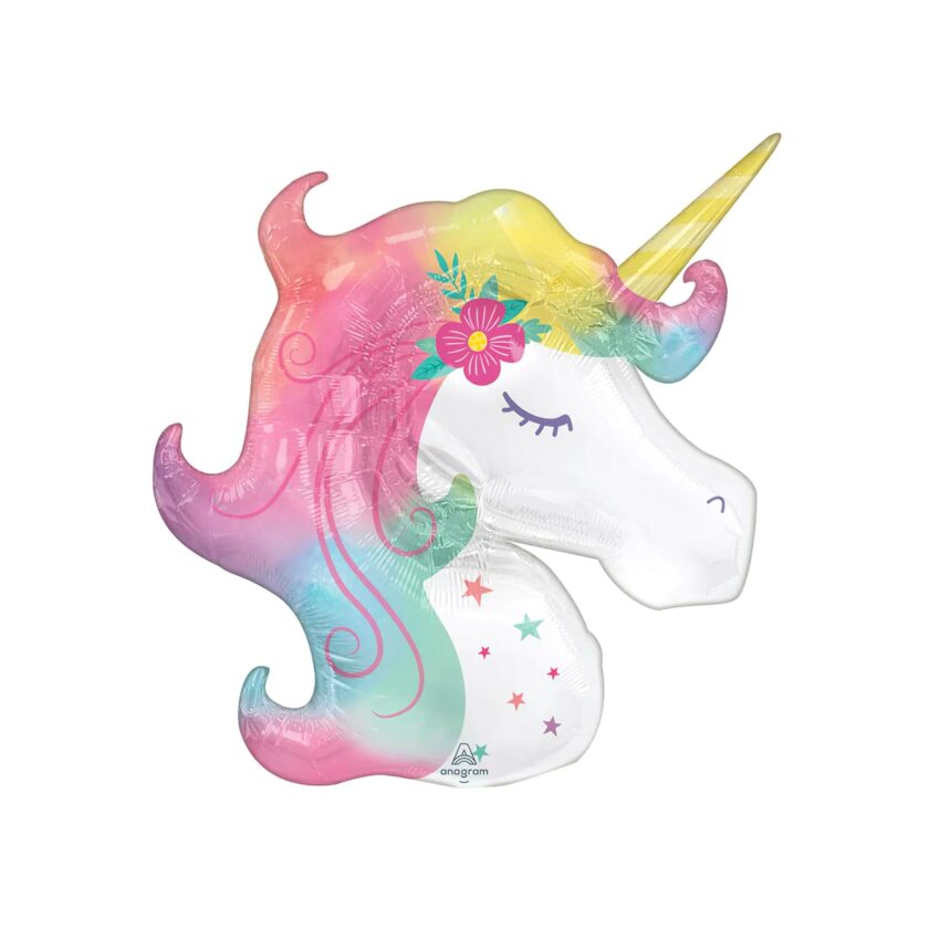 Pastel Iridescent Foil Balloon Large 33 Inch Party Balloon