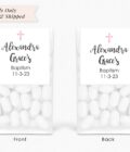 Baptism Party Favors Mint Labels Set of 24 - Image 6
