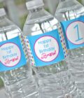 Colorful Polka Dot Water Bottle Labels Set of 10 - Image 4