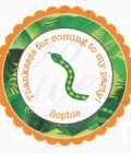Reptile Theme Party Decorations Set of 24 - Image 3