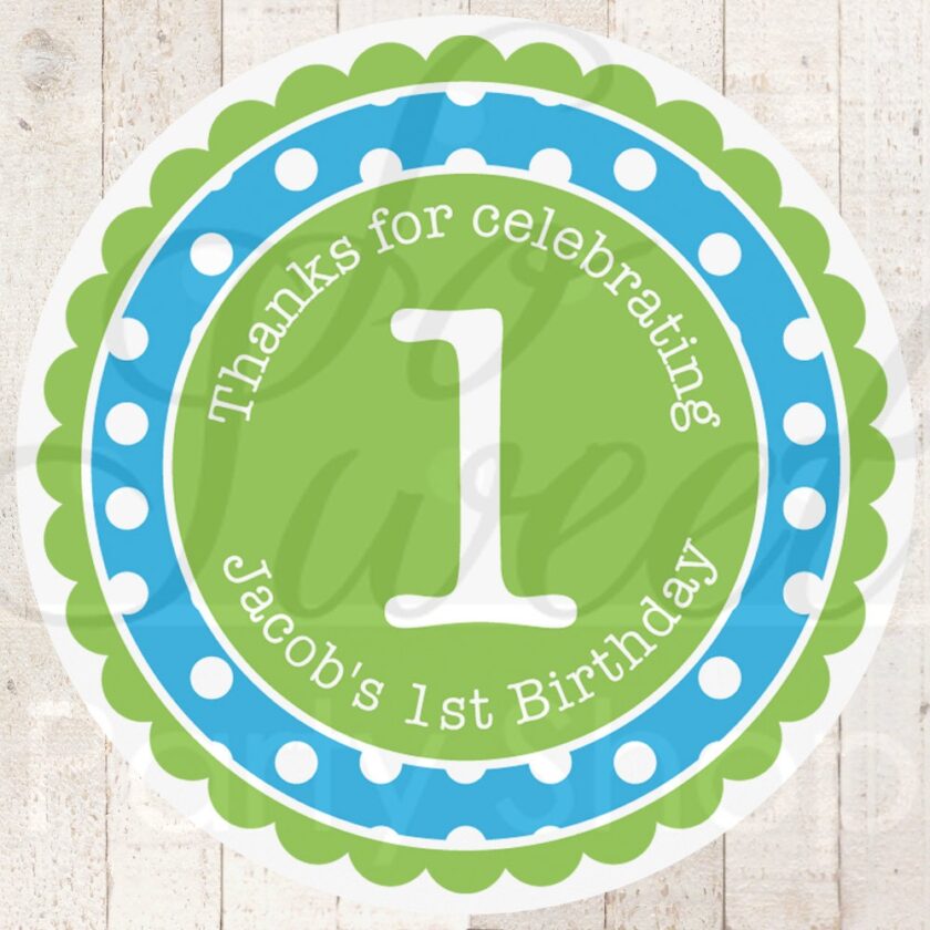 Birthday Party Sticker Set - Image 4