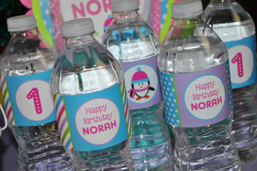 Animal themed water bottle stickers set of 10 - Image 3