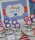 Nautical Birthday Water Bottle Labels Set of 10 - Image 3