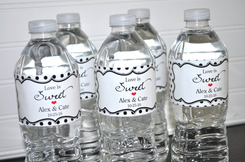 Water Bottle Decorative Labels Set of 10 - Image 3