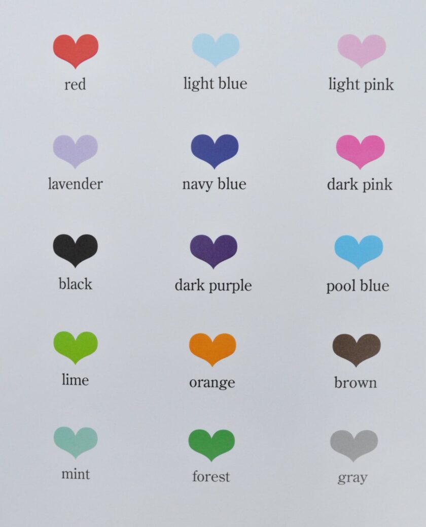 Wedding Favor Stickers Set of 24
