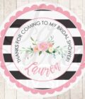 Wedding Party Favor Sticker Labels Set