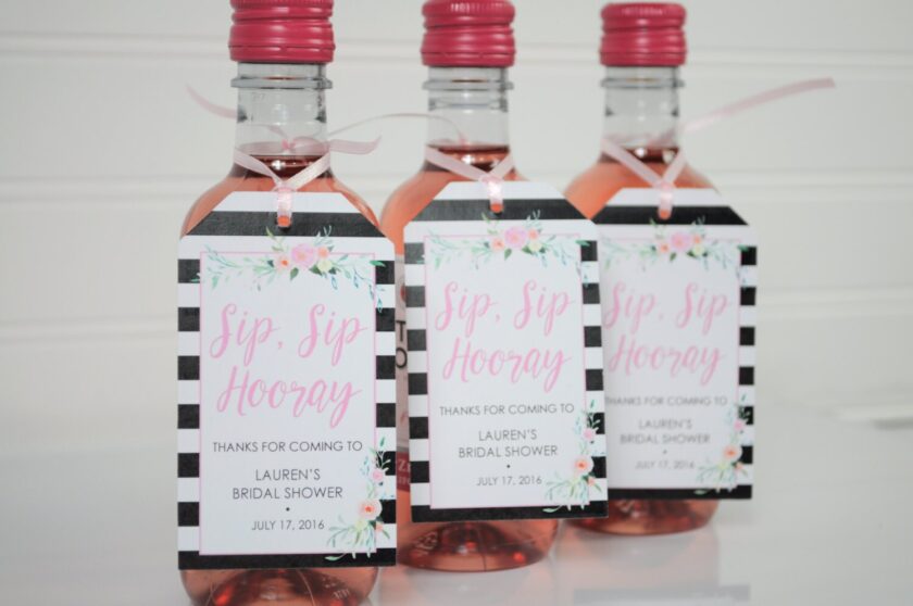 Wedding Party Favor Sticker Labels Set - Image 2