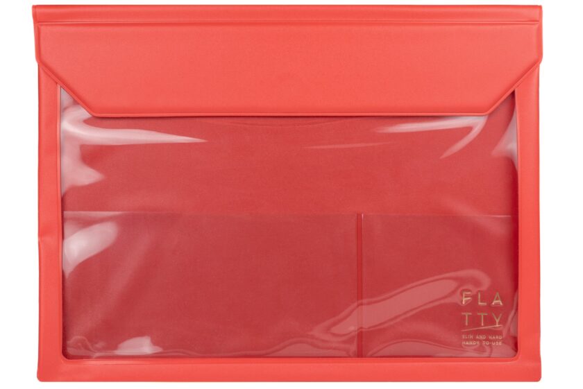 Red Organizer Pouch A5