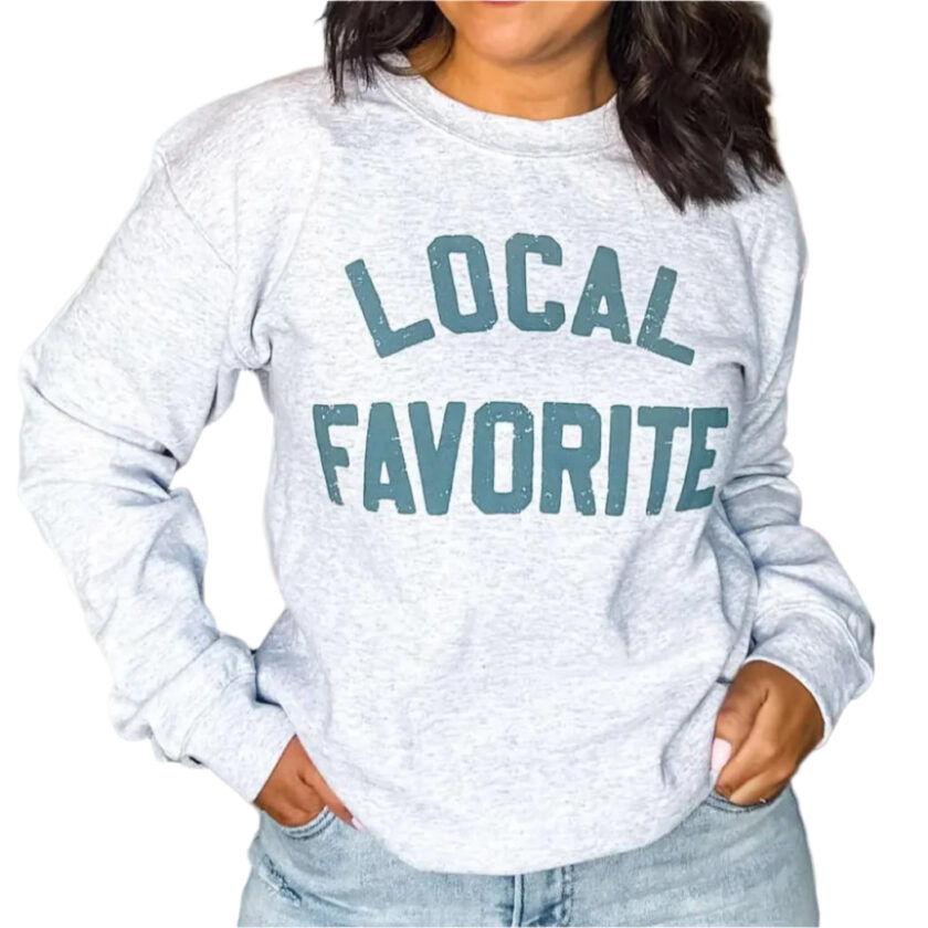 Favorite Ash Grey Sweatshirt