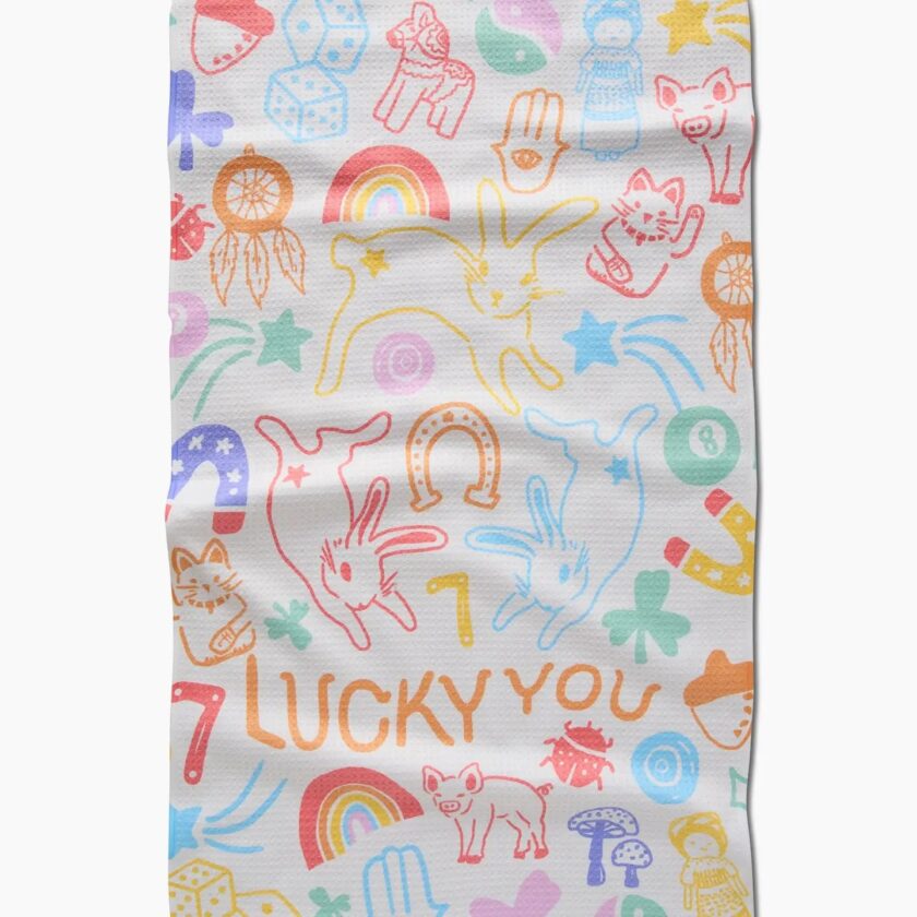 patterned kitchen cloth