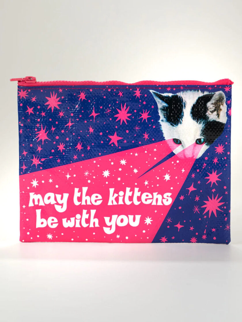 Kitten Charm Zipper Pouch