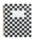 Checker Black Notebook