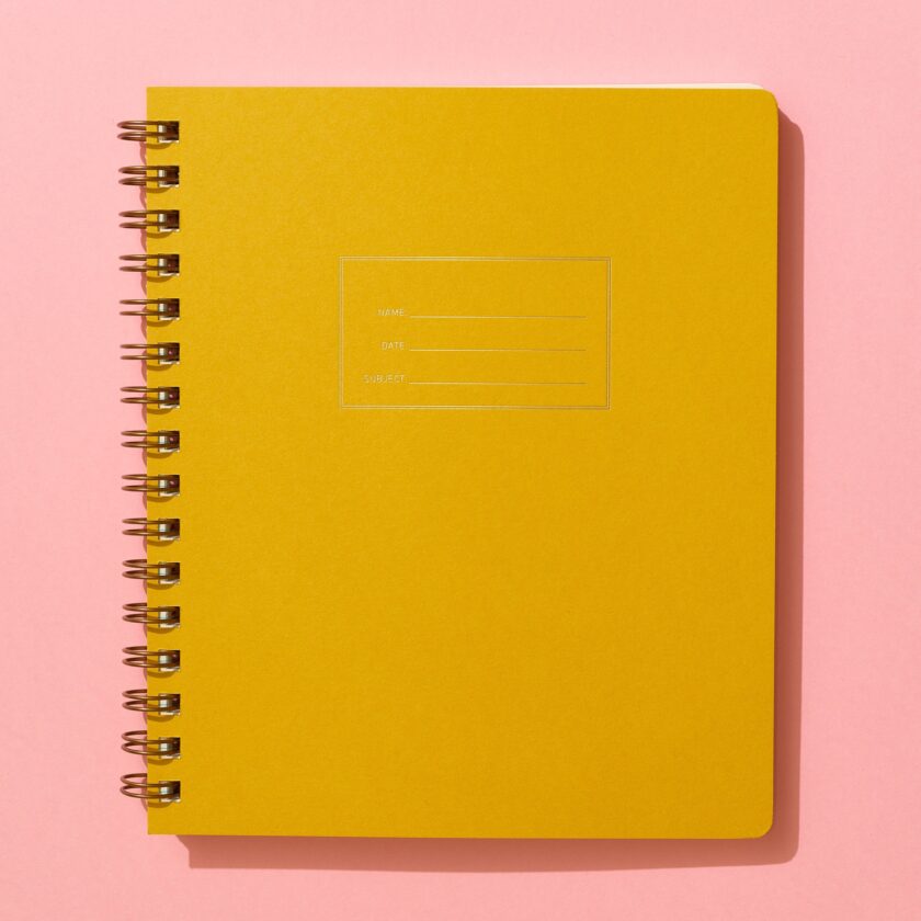 notebook mustard - Image 4