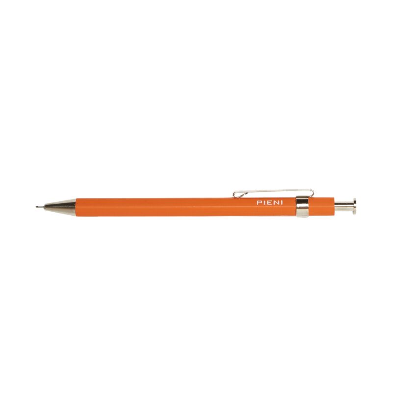 compact ballpoint pen orange