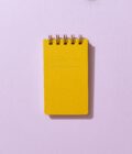 Compact Mustard Notebook - Image 2