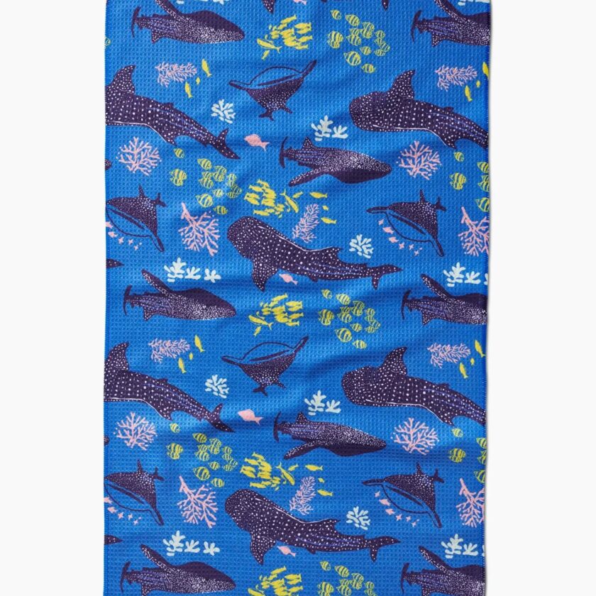 Geometric Confetti Tea Towel