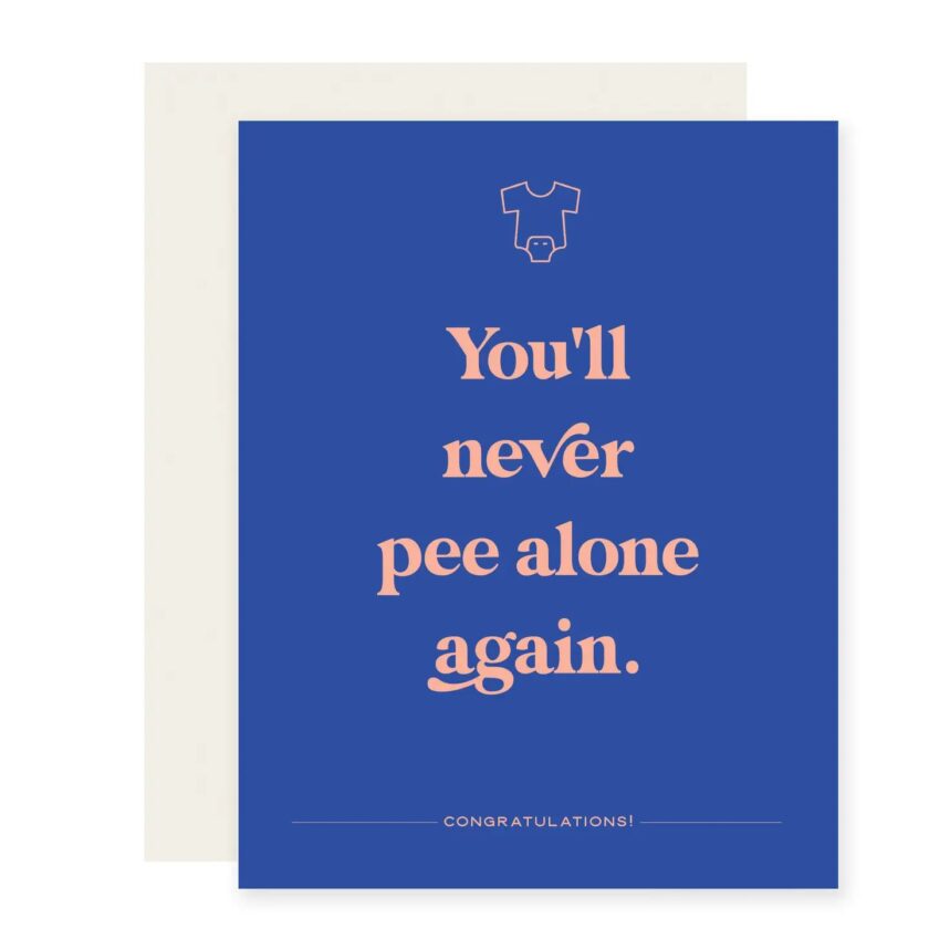 Bathroom Buddy Greeting Card