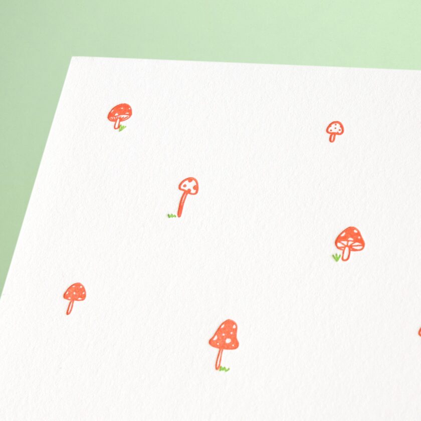 patterned card set
