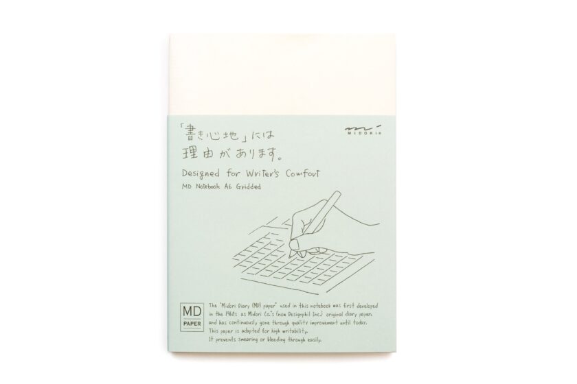 notebook a6 grid