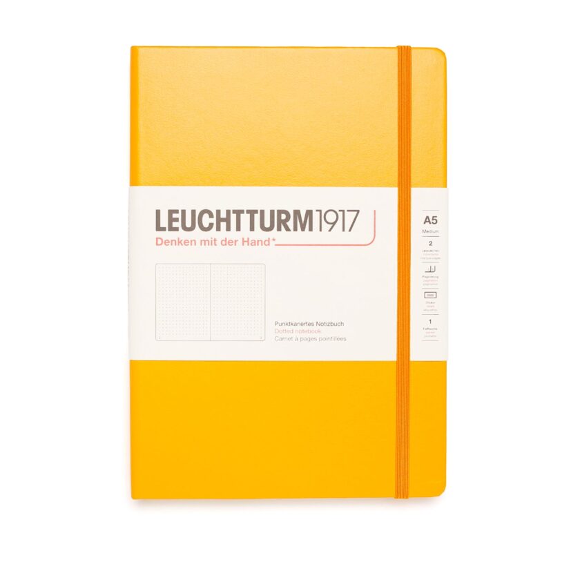 Hardcover Medium A5 Notebook Dotted - Image 2