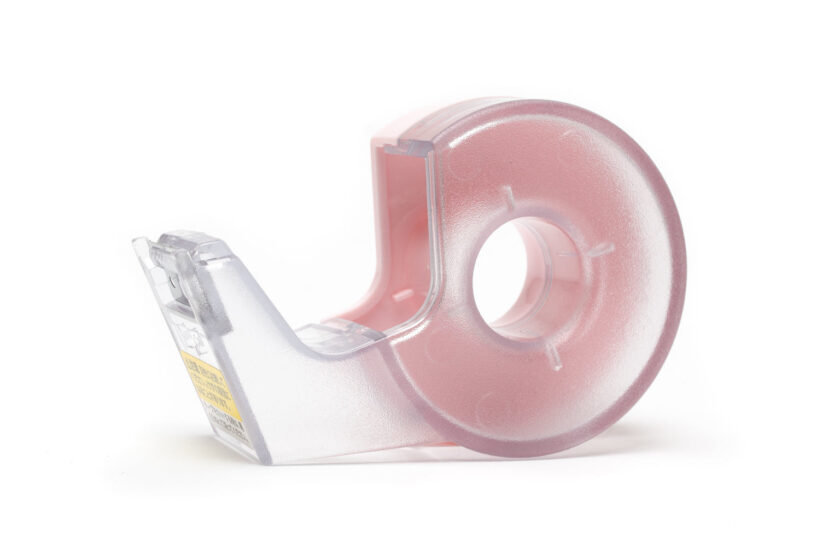 tape dispenser with light pink design - Image 3