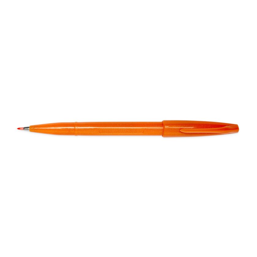 Sign Brush Pen Orange - Image 2