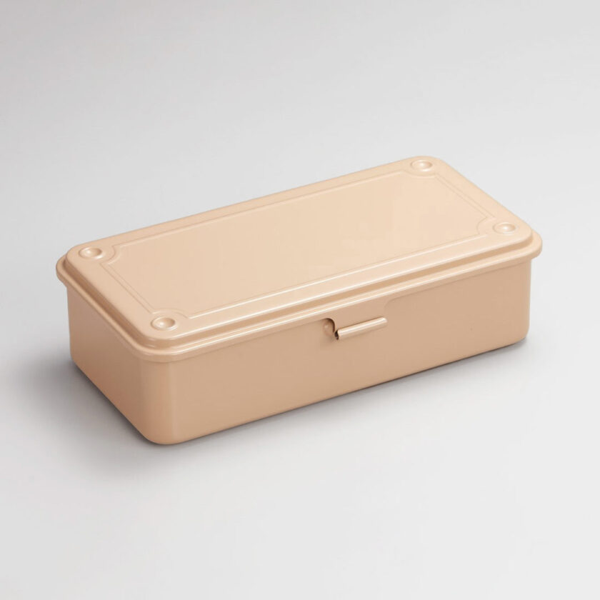 Steel Stackable Storage Box Beige - Image 3