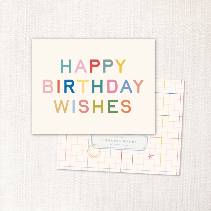 Birthday Greetings Card