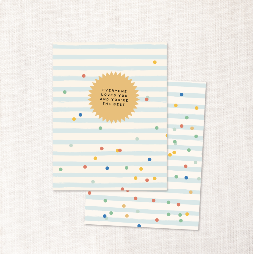 Affectionate Greeting Card