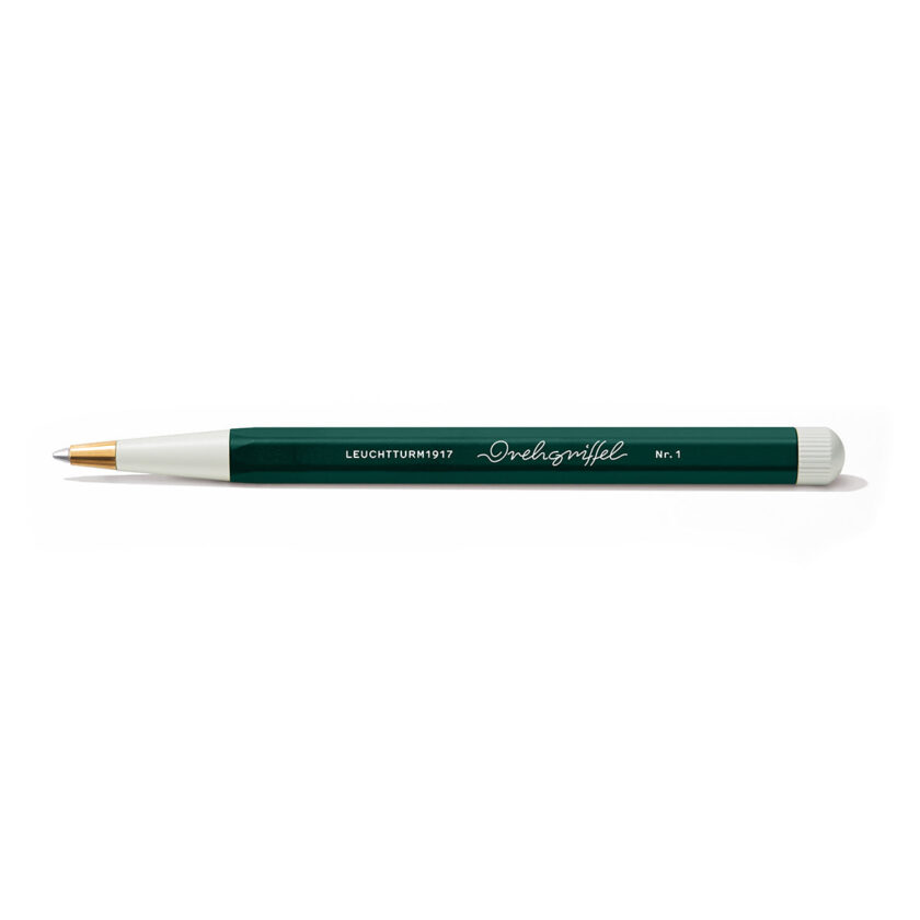 Rotating Grip Ballpoint Pen Forest Green