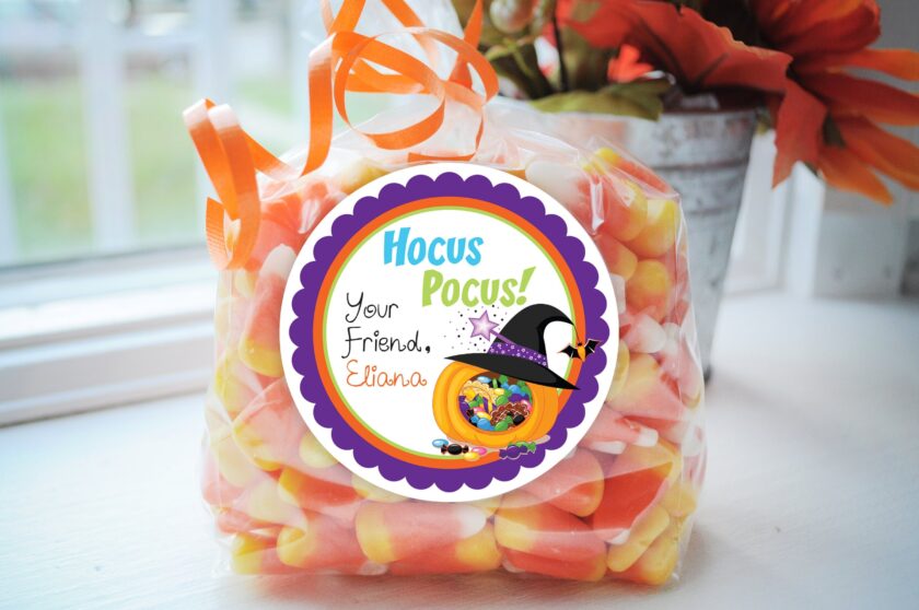 Halloween party favor stickers set of 24 - Image 2