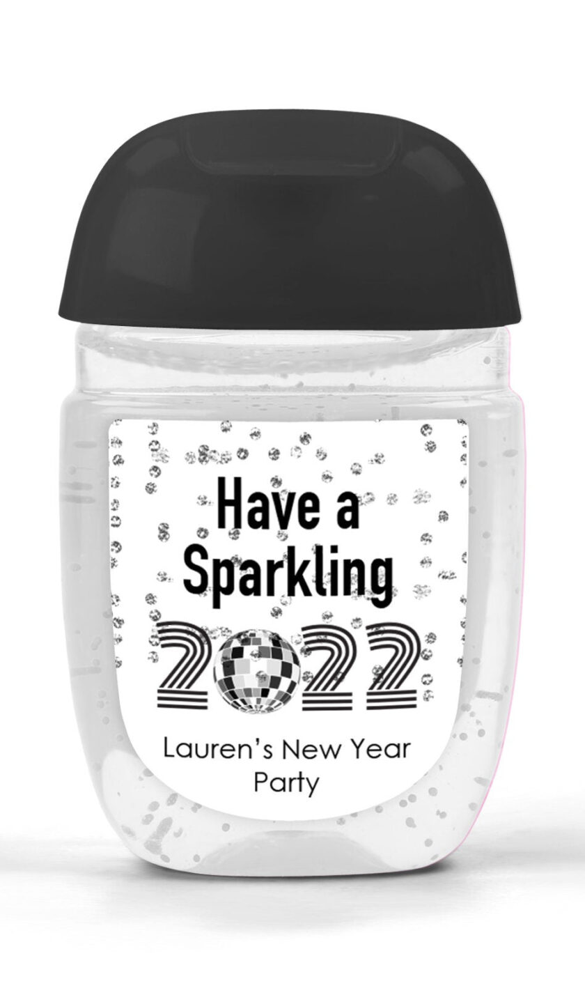 New Year Sanitizer Labels Set of 30 - Image 2