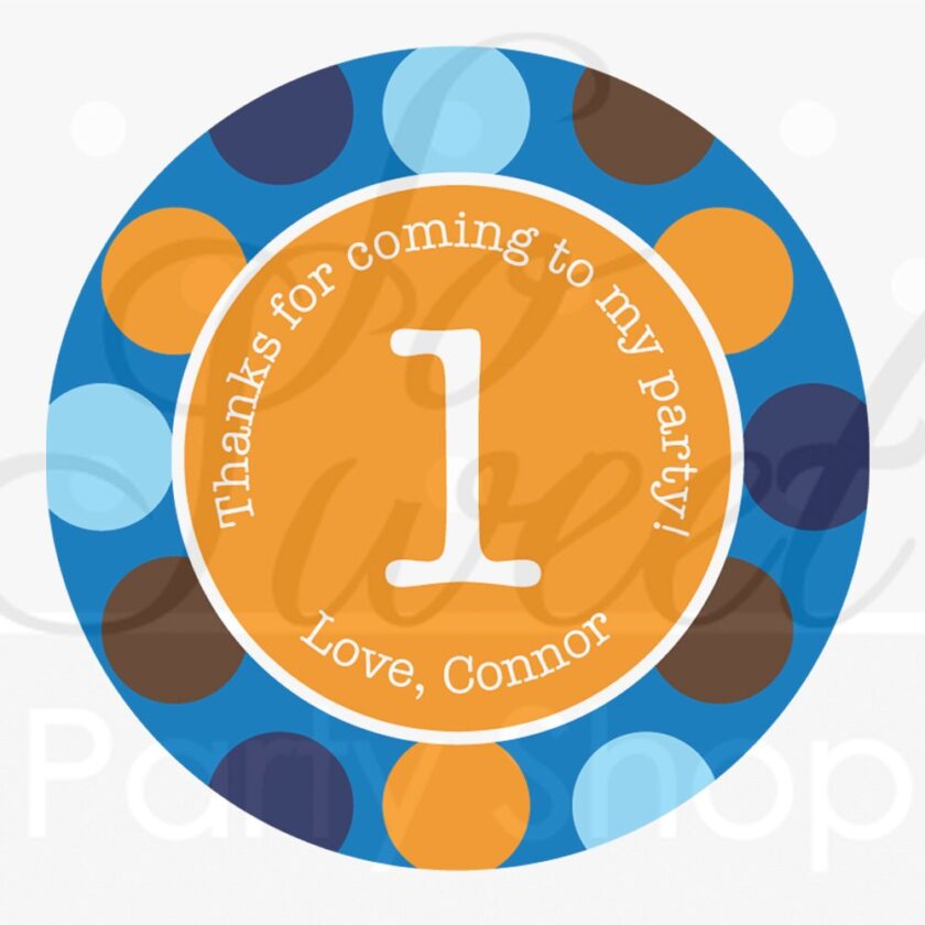 Birthday Party Sticker Set - Image 4