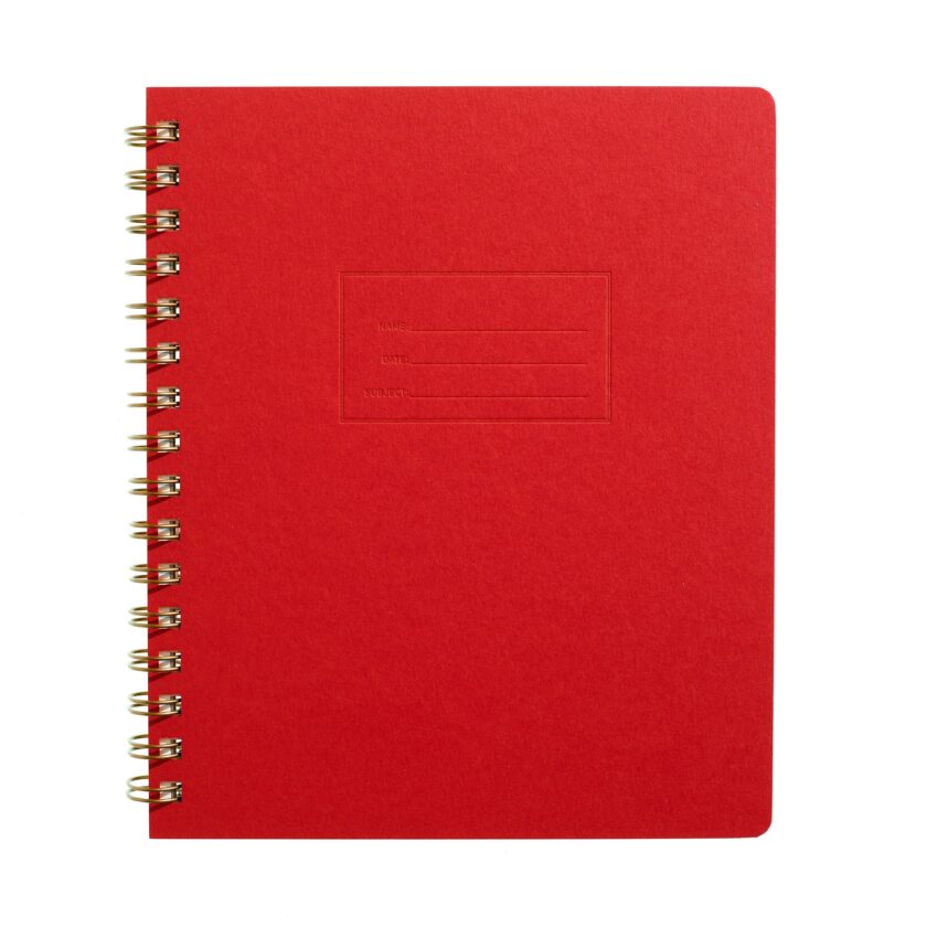notebook warm red - Image 2