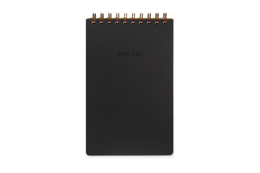 Task Planner Notebook Black