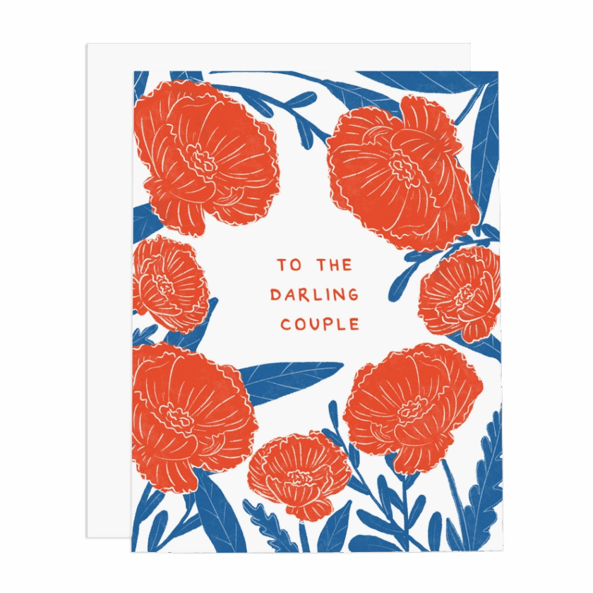Lovely Couple Greeting Card