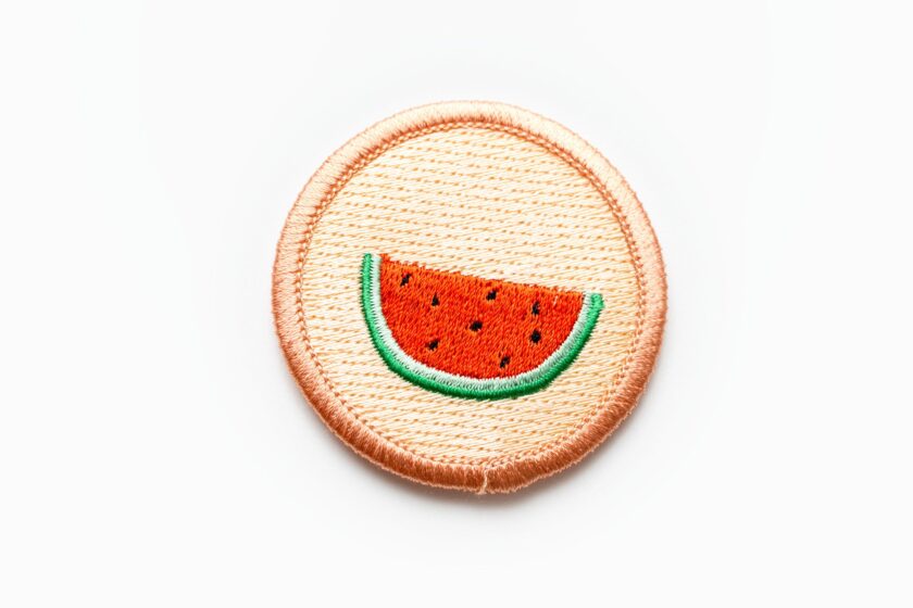fruit design patch